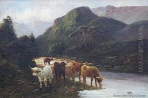 Pass At Dunkeld by Frances E. Jamieson