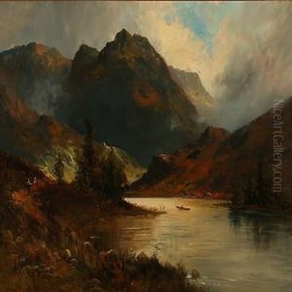 Scene From Ben Lomondnational Memorial Park, Scotland - view 1