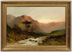 Highland Landscape With River Highland Landscape With River