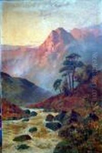 'brora Falls' Sutherland' by Frances E. Jamieson