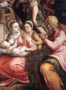The Circumcision of Christ (detail) 1580s by Michiel van Coxie