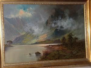 Highland Loch Scene