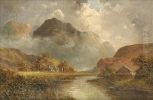 Campsie Glen;the Head Of Loch Earn A Pair
