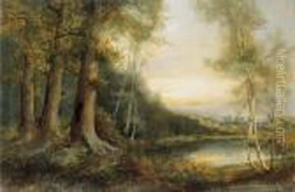Paesaggio Con Alberi - view 1