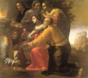 The Lamentation over the Dead Christ by Antonio Carracci