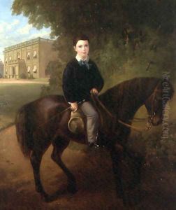 Portrait of Master George Holmes, 1860 by Nicholas Chevalier