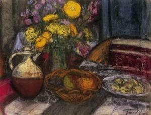 Still Life Of Table by David Jandi