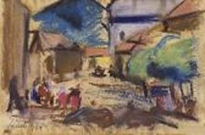 Streets In Nagybanya by David Jandi