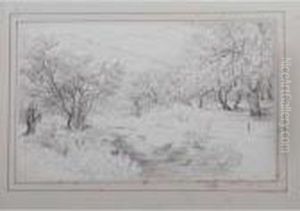 An Album Containing Twenty-eight Drawings