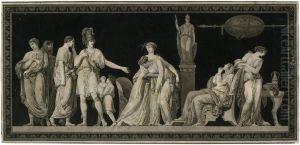 La Constance De Coriolan by Jean-Francois Janinet
