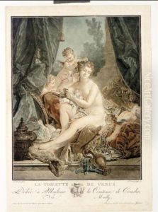 Toilette De Venus by Jean-Francois Janinet