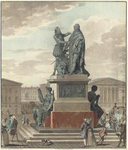 Projet D'un Monument A Eriger Pour Le Roi (portalis & Beraldiii, 49) - view 1