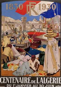 Poster advertising the centenary of Algeria (1830-1930), 1930