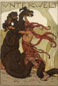 Unterwelt. 1896 by Angelo Jank