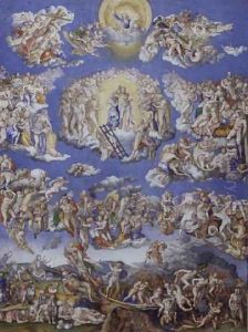 Last Judgement (after Michelangelo), c.1570 by Giorgio-Giulio Clovio