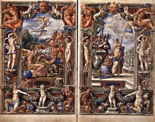 Pages from the Farnese Hours - view 1