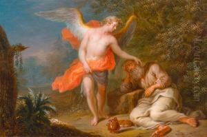 The Angel Appearing Before The Sleeping Elias.