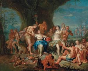 Bacchus Und Ariadne Auf Naxos by Frans Christoph Janneck