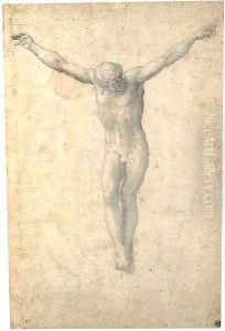 Christ on the Cross by Giorgio-Giulio Clovio