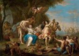 Verliebter Bacchus. by Frans Christoph Janneck