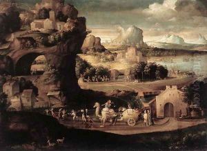 Landscape with Magicians c. 1525