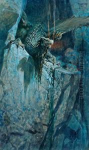 Scena Fiabesca Con Drago