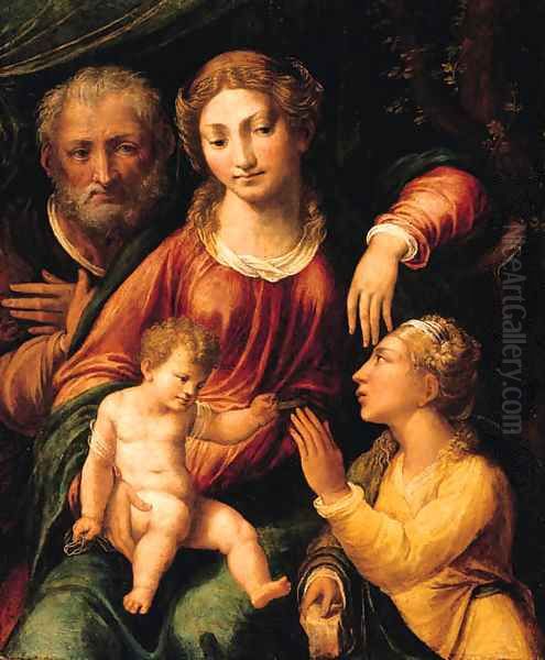 The Mystic Marriage of Saint Catherine - view 1