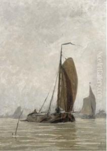 Sailingbarges In A Breeze