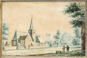 A Landscape With Two Cows And A Horse Near A Fence by Johannes Janson