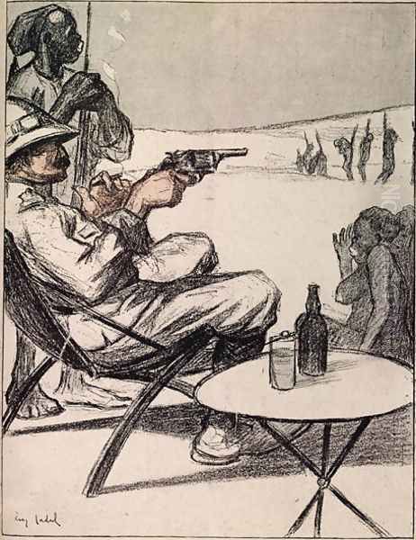 The Colonials, 'While waiting for reinforcements, we work a little ourselves' 1902 - view 1