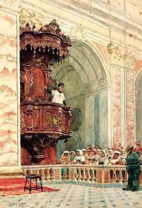 The Sermon by Nazzareno Cipriani