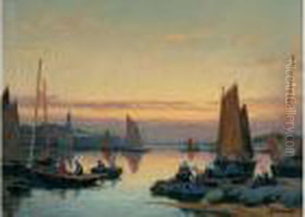 Retour De Peche A Concarneau - view 1
