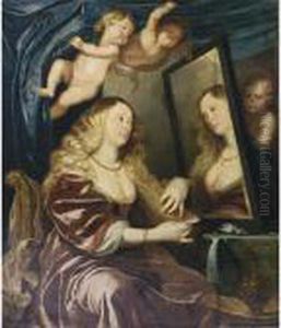 A Personification Of Vanity by Abraham Janssens