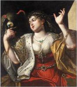 The Sense Of Touch by Abraham Janssens