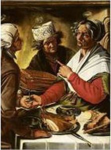 An Allegory Of The Months Of February, March, And April by Abraham Janssens