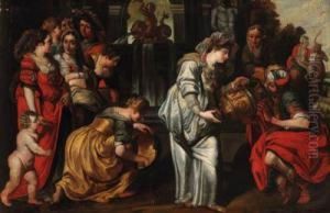 Rebecca And Eliezer At The Well