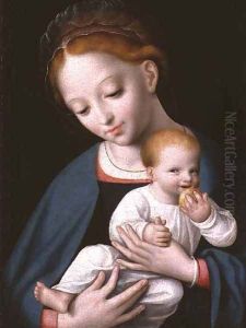 Virgin and Child by Cornelis van Cleve