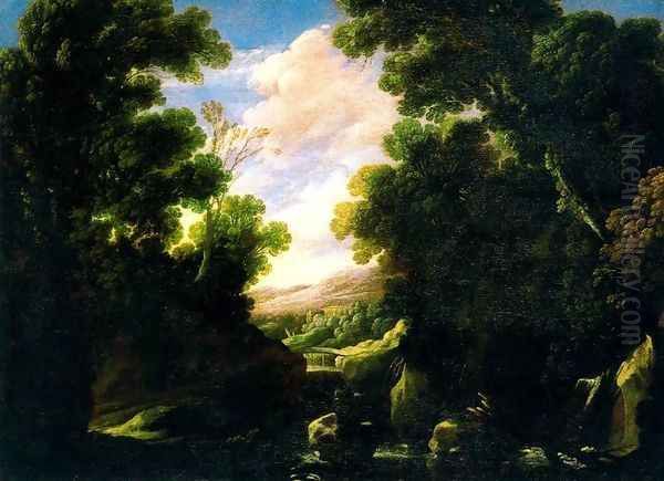 Leafy landscape - view 1