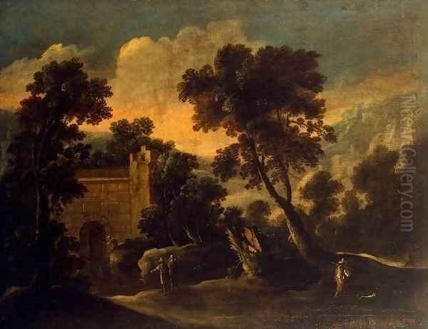 Landscape with Ruins - view 1