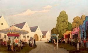 At The Fair by Bohumir Jaronek