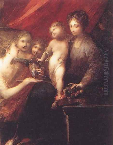 The Virgin of the Compote-dish 1650s - view 1