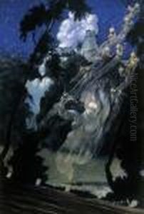 Dance Of Witches by Almos Jaschik