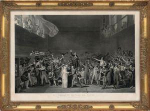 Serment De Jeu De Paume With Accompanying Key Of Figures Serment De Jeu De Paume With Accompanying Key Of Figures
