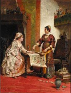The Fortune Teller by Paul Leon Jazet
