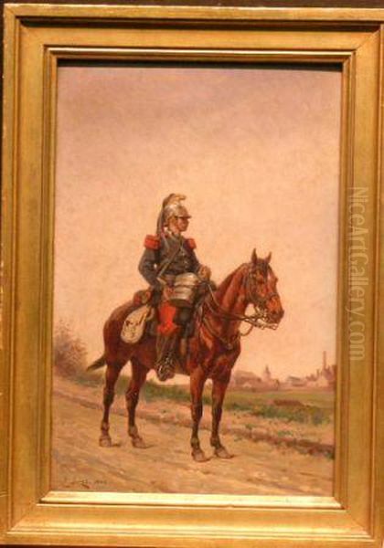 French Cavalryman - view 1