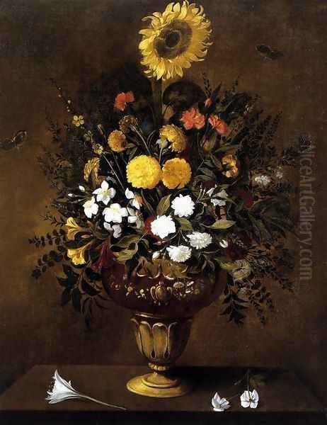 Vase of Flowers c. 1665 - view 1