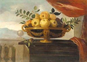 Still-Life of Fruit by Pedro de Camprobin