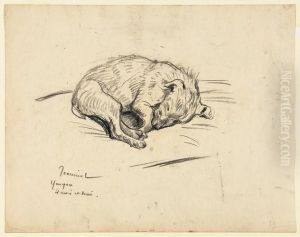 Portrait De You-you A L'age De Quatre Mois Et Demi by Pierre Georges Jeanniot
