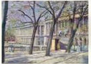 Paris, Place De La Concorde by Pierre Georges Jeanniot