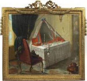 Le Boudoir by Nicolas Henry Jeaurat De Bertry